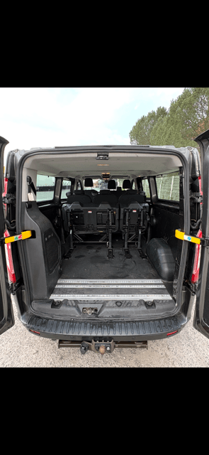Van Ford Transit — coffre
